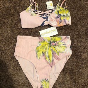 TiniBikini Two Piece Floral Print Bikini XS